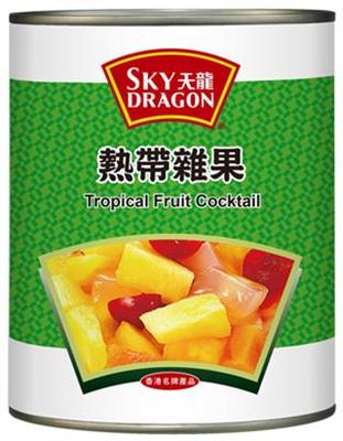 天龍牌 熱帶雜果 SKY DRAGON TROPICAL FRUIT COCKTAIL T007